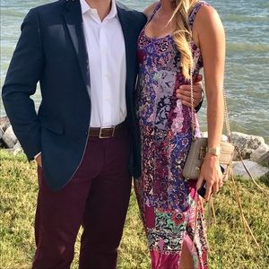 Nicole Miller patchwork dress